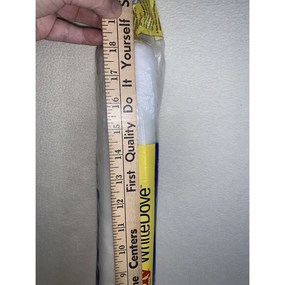 Purdy White Dove Dralon 18 in x 1/2 in Paint Roller Cover Semi Smooth Semi Rough - Picture 7 of 7